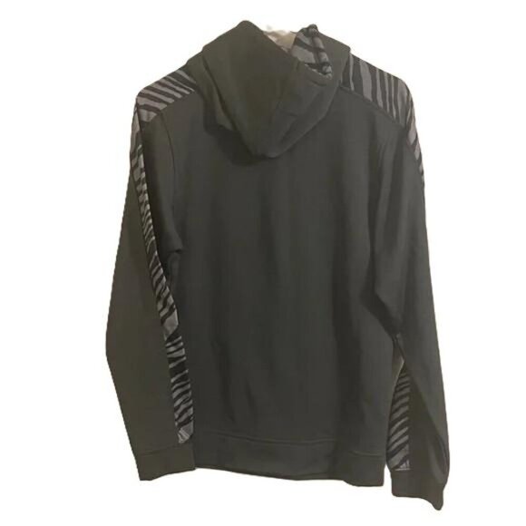 NFL Team Apparel Arizona Cardinals Dark Gray Hoodie with Bold Logo, Small - Picture 2 of 4